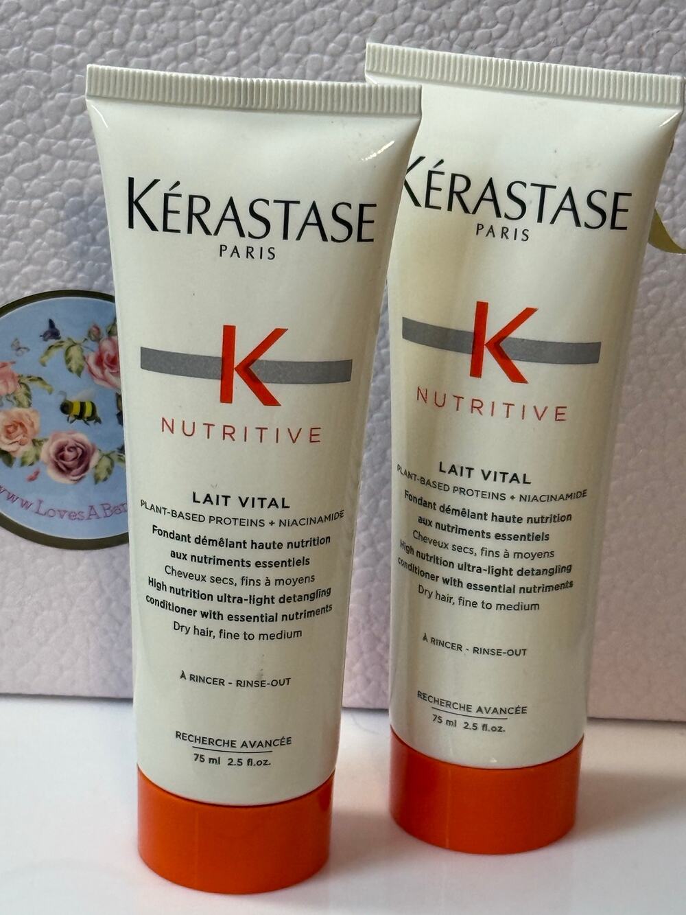 Kérastase  Nutritive Hydrating Conditioner for Dry Hair BUNDLE of TWO - NEW